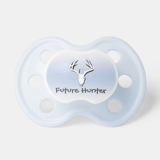 Custom Deer Hunting Skull Pacifier (Front)