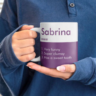 Custom Definition Mug | Funny Personalized Name 