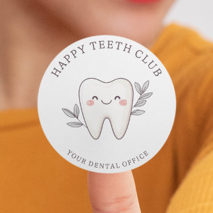 Custom Dental Reward Stickers for Kids