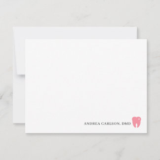Custom Dentist Stationery Dentist Note Cards