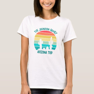 Custom Desert Cactus Sunset Trip Women's T-Shirt
