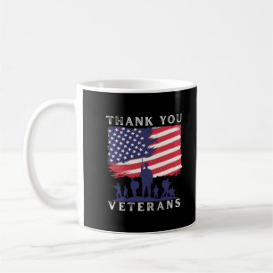 Custom design: American Flag Thank You Veterans Coffee Mug