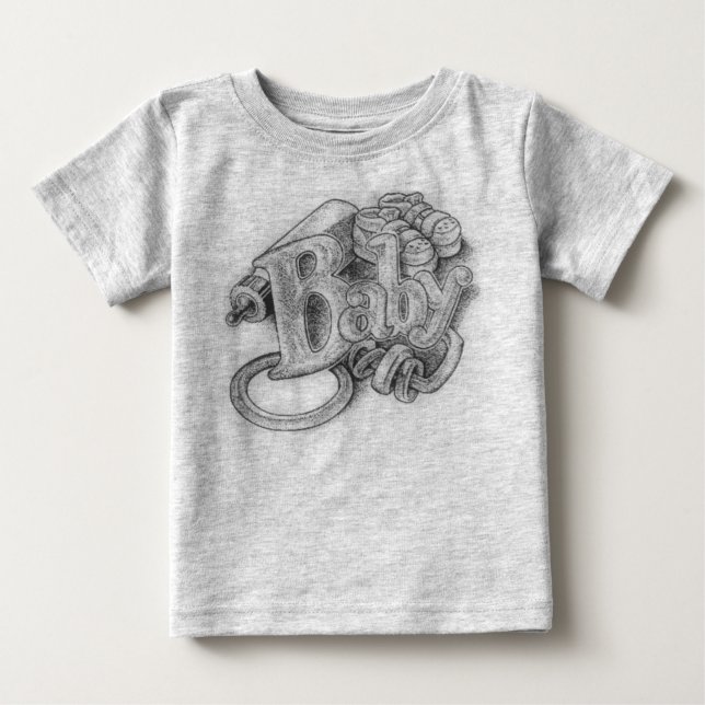 Custom Design Baby Onsie Baby T-Shirt (Front)