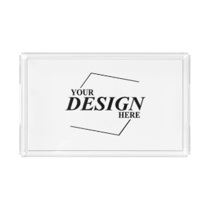 Custom Design Create Your Own Template Acrylic Tray