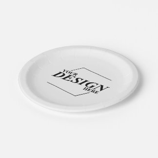Custom Design Create Your Own Template Paper Plates