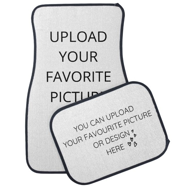 Custom design, Custom photo Car Floor Mat (Set)