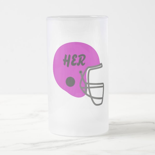 Custom design football mug (Center)