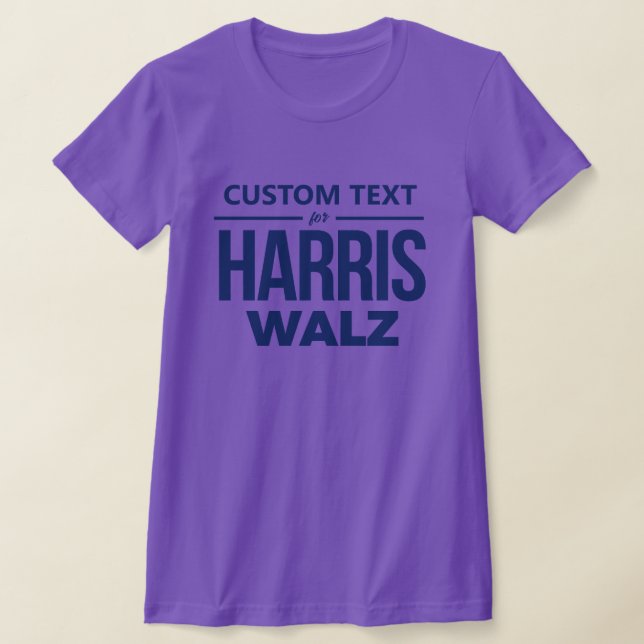 Custom Design for Harris Walz T-Shirt (Laydown)