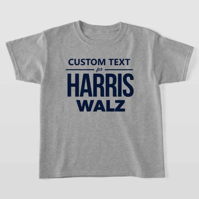 Custom Design for Harris Walz T-Shirt (Laydown)