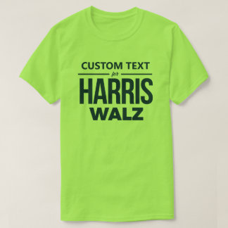 Custom Design for Harris Walz T-Shirt