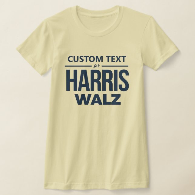 Custom Design for Harris Walz T-Shirt (Laydown)