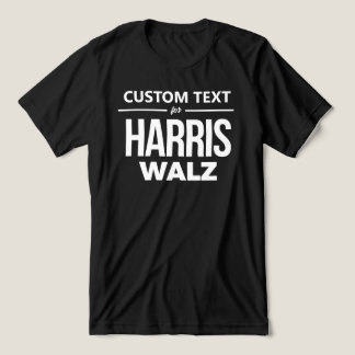 Custom Design for Harris Walz Tri-Blend Shirt