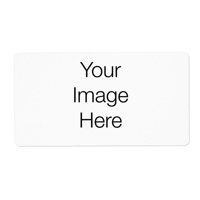 Custom design label (Front)