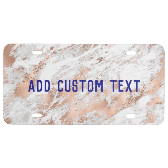 Custom Design License Plate (Front)