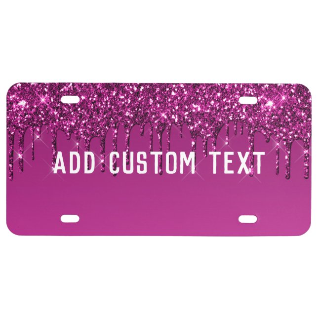 Custom Design License Plate (Front)