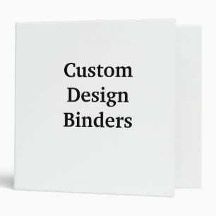 Custom Design Ring Binders