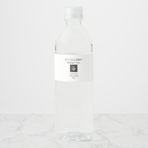Custom Design Upload Water Bottle Label