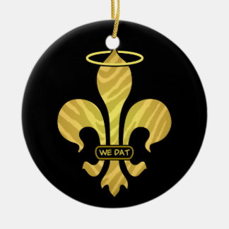 Custom Design "We Dat" ornament