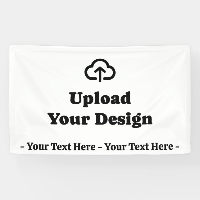 Custom Design with Text Banner (Horizontal)
