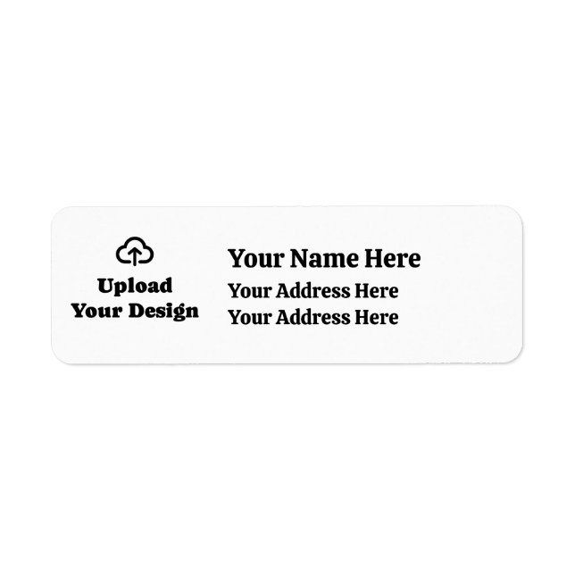 Custom Design with Text Label (Front)