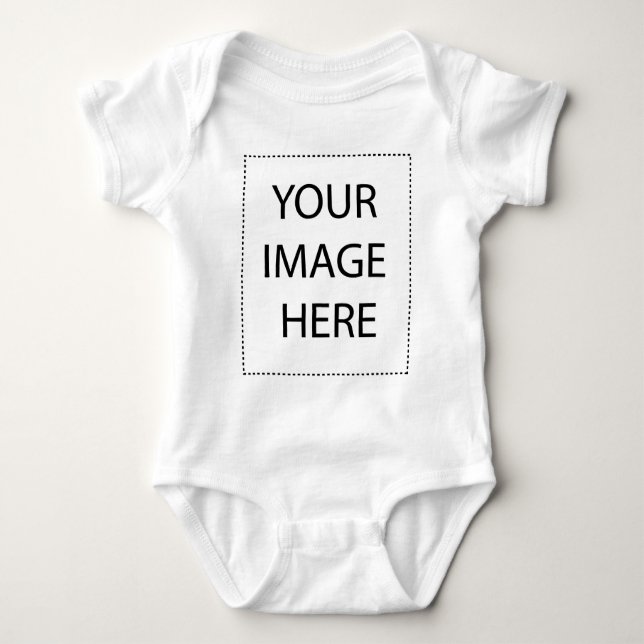Custom Design with Your Own Image Baby Bodysuit (Front)