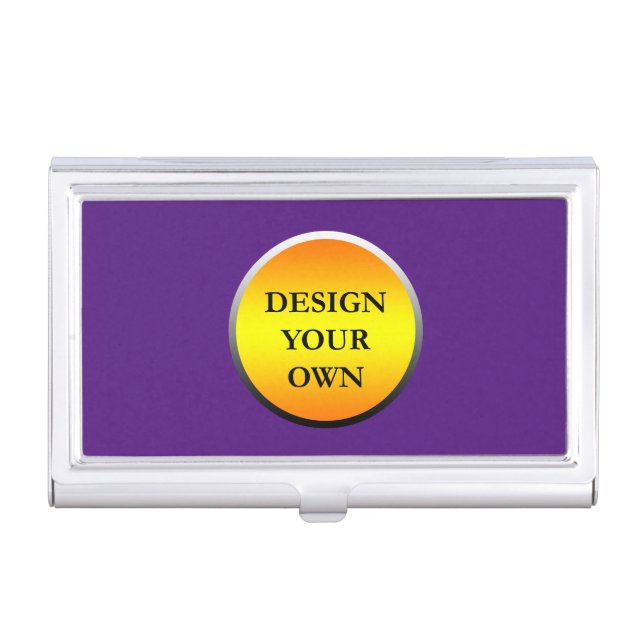 custom design your own business card case (Front)