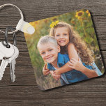 Custom Design Your Own Cute Kids Photo Keychain<br><div class="desc">Create your own personalized kids' photo keepsake with this custom double-sided keychain, perfect for proud parents or grandparents. Featuring space for two photos, it's a great way to showcase your favorite pictures of the little ones. While it's designed for kids' photos, you can easily swap them out for pictures of...</div>