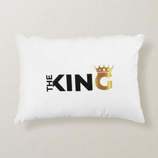 Custom Designed Accent Pillow - The King
