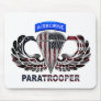 Custom Designed American Airborne Paratrooper Flag Mouse Pad