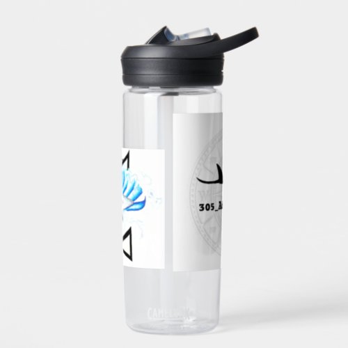 Custom designed artwork by myself water bottle