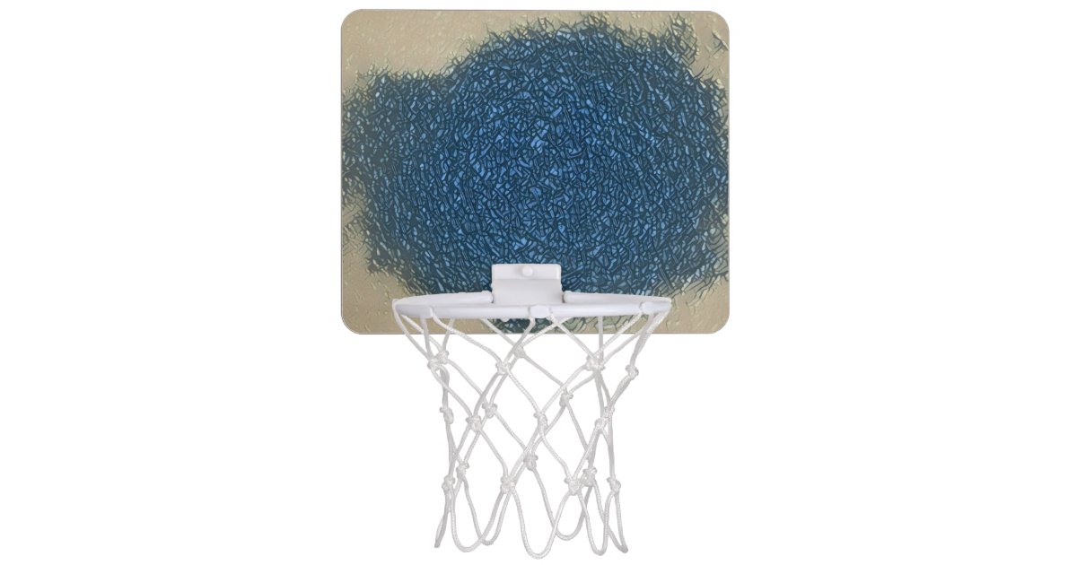 Custom Designed Basketball Net Mini Basketball Hoop Zazzle Com