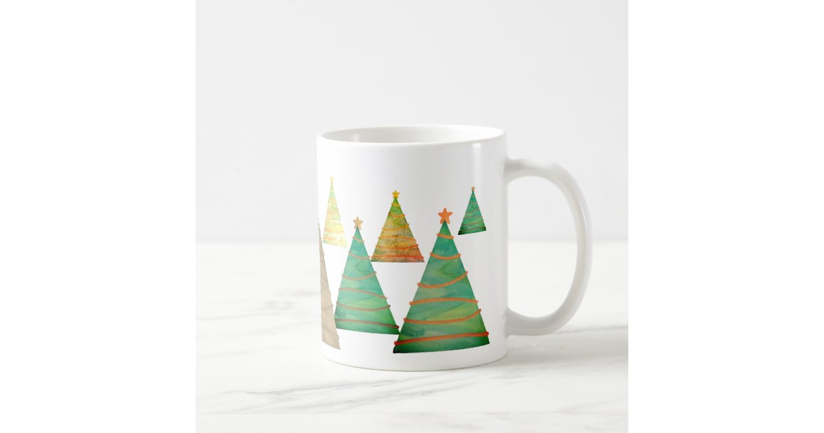 Tree Mug Patterns Custom Designed Mug