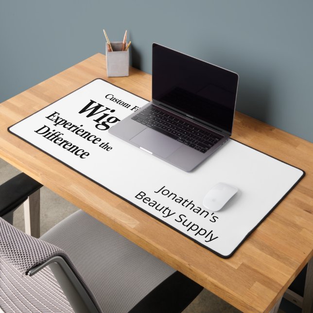 Custom Desk Mat for Salon Owner Barber Supply (Office 2)
