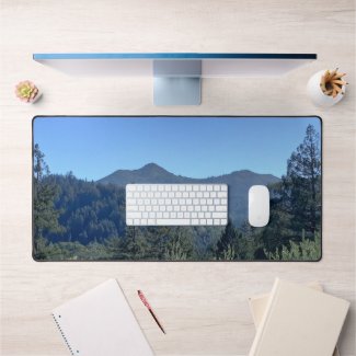 Custom Desk Mat Mt Tamalpais San Anselmo CA