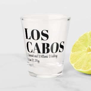 Custom Destination Wedding Welcome to Los Cabos Shot Glass