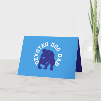 Custom Devoted Dog Dad Sexy Poop Scooper Card
