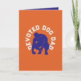 Custom Devoted Dog Dad Sexy Poop Scooper Card