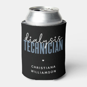 Custom Dialysis Technician   Nephrology Tech Gifts Can Cooler