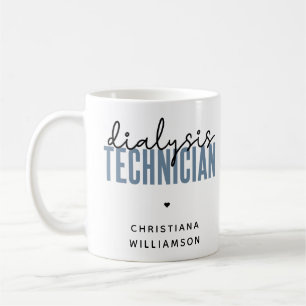 Custom Dialysis Technician Nephrology Tech Gifts Coffee Mug