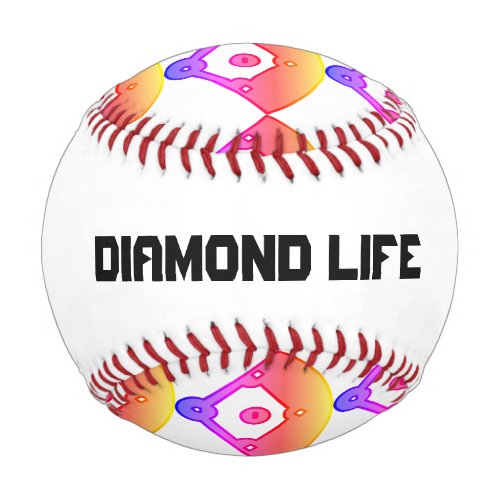 Custom Diamond Life Baseball