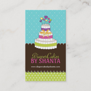 Custom - Diaper Cakes Business Cards