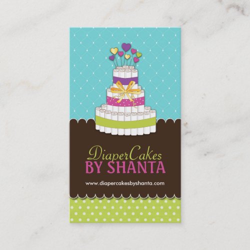 Custom - Diaper Cakes Business Cards
