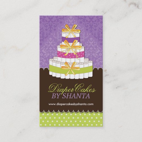 Custom - Diaper Cakes Business Cards