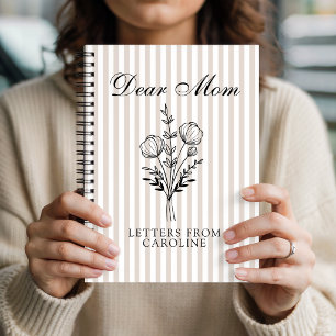 Custom Diary for Mom Gratitude Mother's Day Notebook