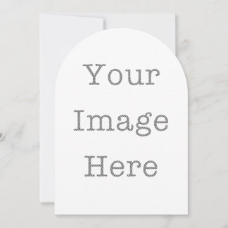 Custom Die-Cut Invitations – Unique Shapes Card