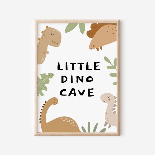 Custom dinosaur door sign for kids bedroom