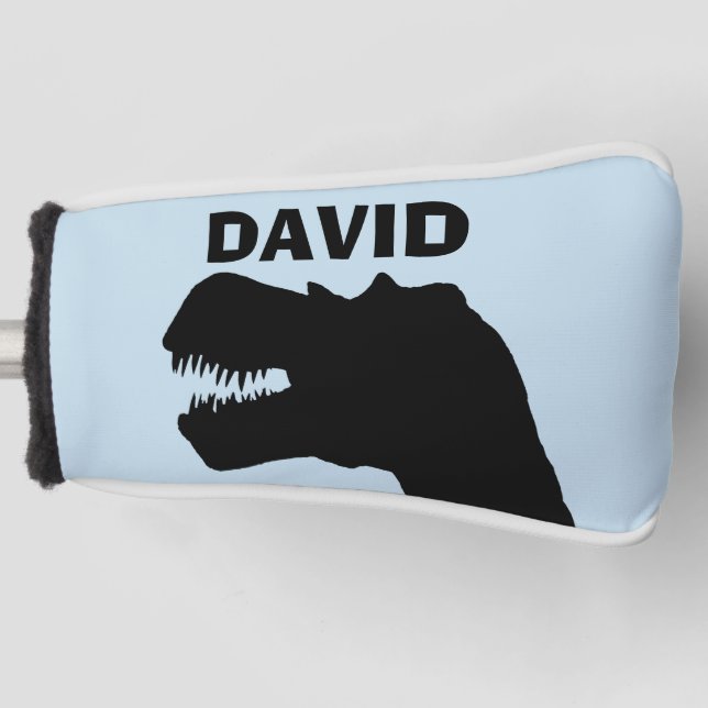 CUSTOM DINOSAUR PUTTER COVER (Front)