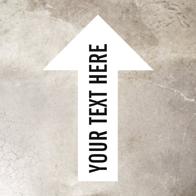 Custom Directional Arrow Floor Decals (Insitu)