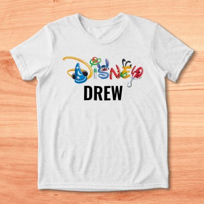 Custom Disney Logo | Boy Characters Tri-Blend Shirt