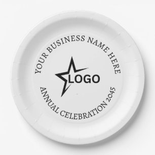 Custom  Disposable Business Party  Paper Plates